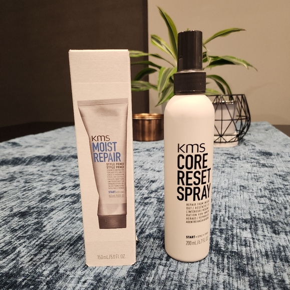 - Salon-Grade KMS Set – Spray + Primer to Restore & Style Hair - NWT - Picture 2 of 4